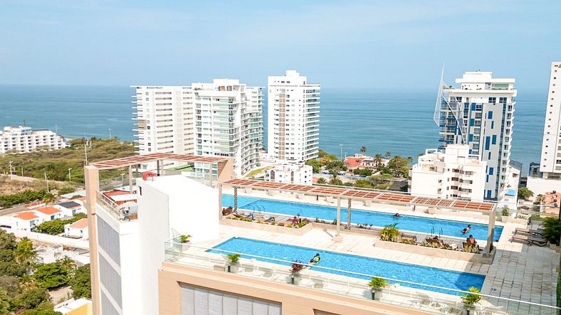 exclusivo confortable apartamento a pocos pasos de la playa