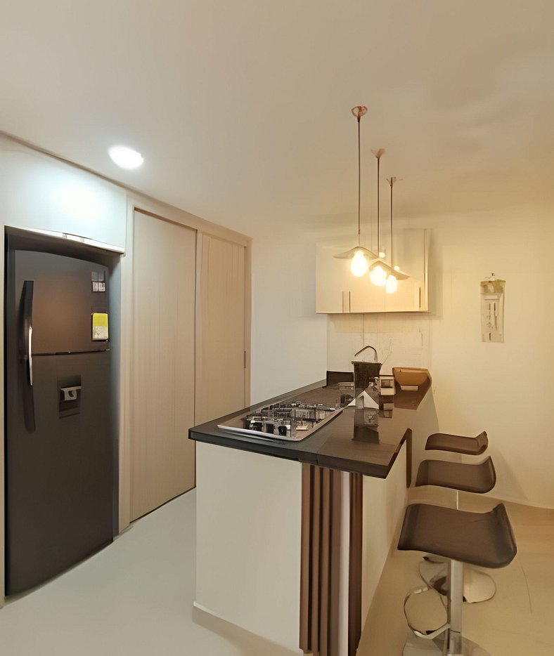 hermoso apartamento vacacional con piscina en san gil