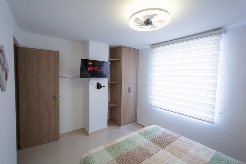 hermoso apartamento vacacional con piscina en san gil